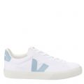 Veja Trainers Womens White/Steel Campo Canvas Trainers