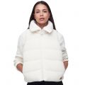 Barbour International Gilet Womens Optic White Maguire Teddy Quilt Gilet
