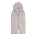 Girls Silver Grey Estelle Hooded Scarf Gilet 90216 by Parajumpers from Hurleys