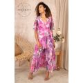 Womens Pink The Tessa Maxi Dress 136636 by Hope & Ivy from Hurleys