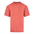 Lacoste T Shirt Mens Sierra Red Classic Fit Mid Weight S/s T Shirt