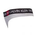 Womens Grey Heather Logo Tape Thong 49974 by Calvin Klein from Hurleys