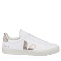 Womens	Extra White/Platine Campo Trainers 137742 by Veja from Hurleys