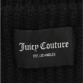 Womens Black Malin Chunky Knit Beanie 129682 by Juicy Couture from Hurleys