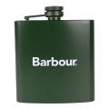 Mens Green/Grey Hip Flask + Socks Set 132055 by Barbour from Hurleys