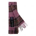Barbour Scarf Womens Pink Country Scarf
