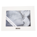 BOSS Baby Pale Blue Hat + Booties Set