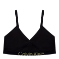 Calvin Klein Bralette Womens Black/Sunny Lime Unlined Bralette 