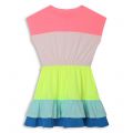 Girls Fuchsia Colourblock Dress 134472 by Billieblush from Hurleys