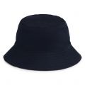 BOSS Bucket Hat Toddler Navy Reversible Bucket Hat