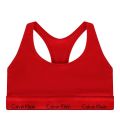Womens Rouge Modern Cotton Unlined Bralette 130894 by Calvin Klein from Hurleys