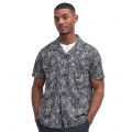 Mens Navy Mitchel Printed S/s Shirt 138040 by Barbour International from Hurleys