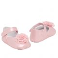 Mayoral Shoes Baby Nude Pink Floral Mary Janes