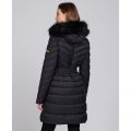 Womens Black Darley Moore Quilted Hooded Coat 100173 by Barbour International from Hurleys