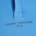 Tommy Hilfiger Polo Shirt Mens Blue Spell Tommy Logo Tipped Reg S/s Polo