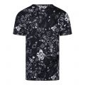 Moschino T Shirt Mens Black Grafitti Print S/s T Shirt