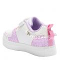 Girls White/Lilac Gioiello Bracelet Trainers 136831 by Lelli Kelly from Hurleys