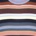 PS Paul Smith Dress Womens Multi Stripe Knit Midi Dress 