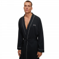 BOSS Robe Mens Black Kimono Robe