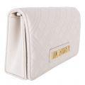 Womens Ivory Diamond Quilt Crossbody Bag 133064 by Love Moschino from Hurleys