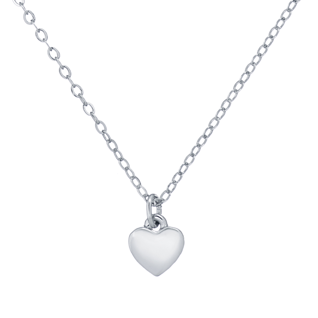 Ted Baker Necklace Womens Silver Hara Heart Pendant