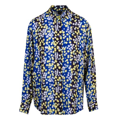 Womens Clothing Tops Blouses Blue PS by Paul Smith Blouse in Dark Blue 