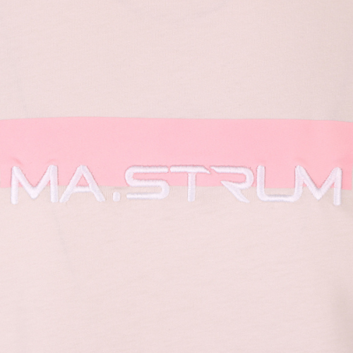 Mens Aluminium/Mud Pink Block Print S/s T Shirt 129545 by MA.STRUM from Hurleys