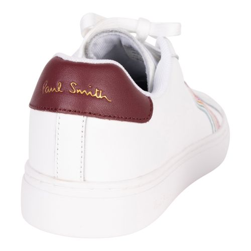PS Paul Smith Trainers Womens White Lapin Embroidery Trainers