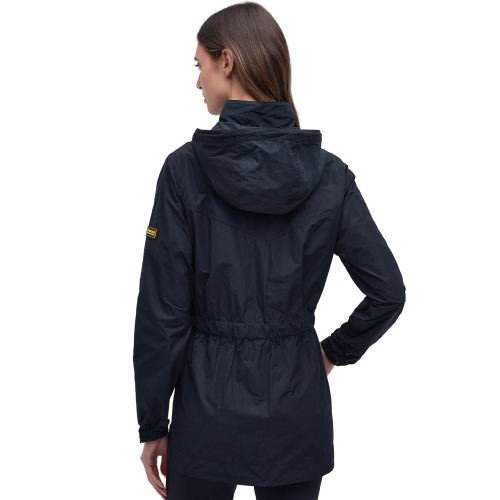 Barbour International Coat Womens Black Atom Showerproof Jacket