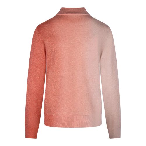 PS Paul Smith Sweater Womens Pink Lurex High Neck Sweater 