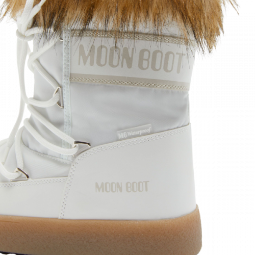Moon Boot Boots Womens White LTRACK Monaco Low WP