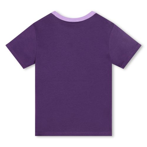 Marc Jacobs T Shirt Girls Lilac Dice S/s T Shirt 