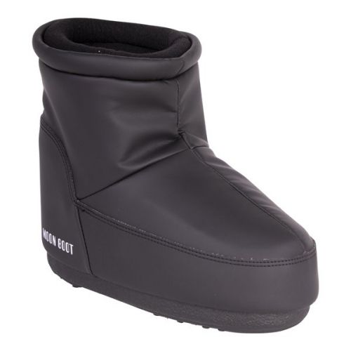 Moon Boot Boot Womens Black Icon Low Nolace Rubber