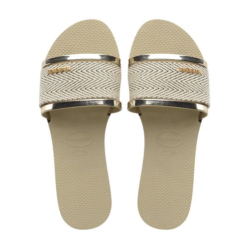 Womens Sand Grey You Trancoso Premium Slides 86982 by Havaianas from Hurleys