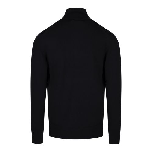 Fred Perry Knit Mens Navy Classic Half Zip Knit 