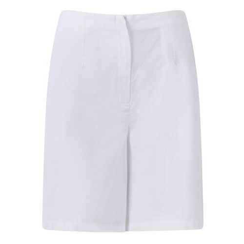 French Connection Shorts Womens Linen White Alania Lyocell Blend | Hurleys