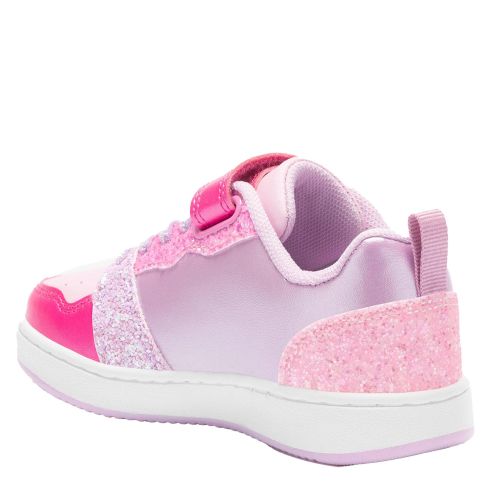 Girls Pink Multi Daisy Star Trainers 137817 by Lelli Kelly from Hurleys