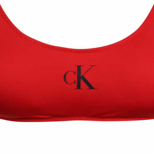 Calvin Klein Bikini top Womens Cajun Red Bralette | Hurleys