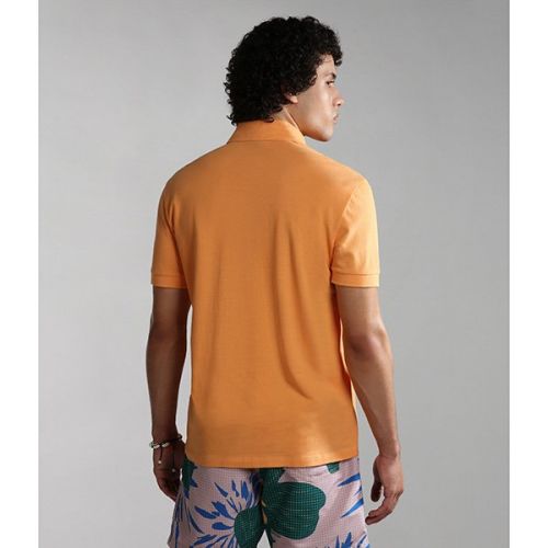 Napapijri Polo Mens Orange Mock E-Ayas S/s | Hurleys