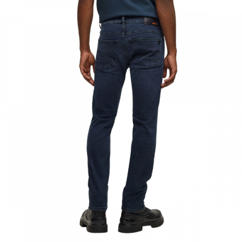 BOSS Jeans Mens Dark Blue Delaware BC-P Slim Jeans