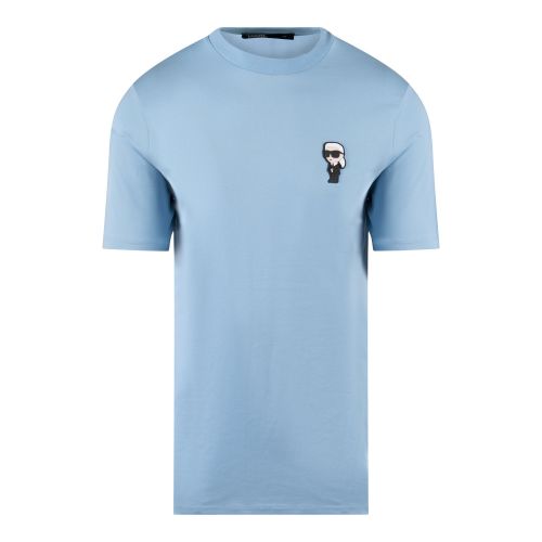 Mens Turquoise Small Colour Mini Man S/s T Shirt 137684 by Karl Lagerfeld from Hurleys