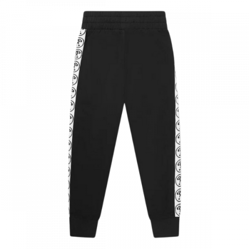 Moschino Sweat Pants Boys Black Milano Tape Sweat Pants