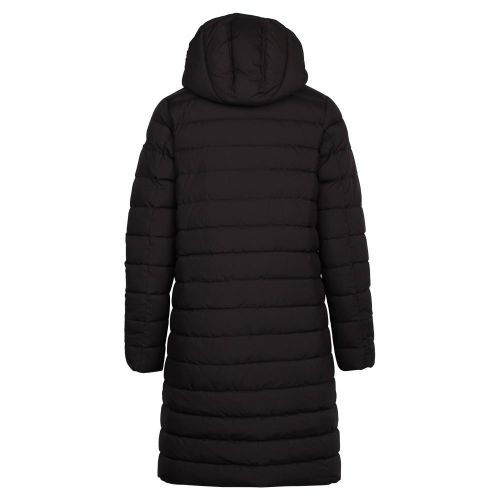 Womens Black Spoutnic 2 Soft Hooded Coat 95944 by Pyrenex from Hurleys