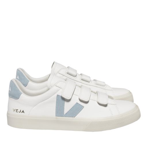 Womens	Extra White/Steel Recife Logo Trainers 137762 by Veja from Hurleys