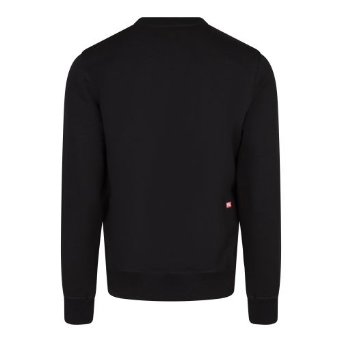 Diesel Sweatshirt Mens Black S-Ginn-N1 Sweatshirt