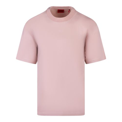 HUGO T Shirt Mens Light Pink Dapolino S/s T Shirt