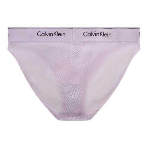 Calvin Klein Bikini Briefs Womens Lavender Blue Modern Lace Bikini Briefs