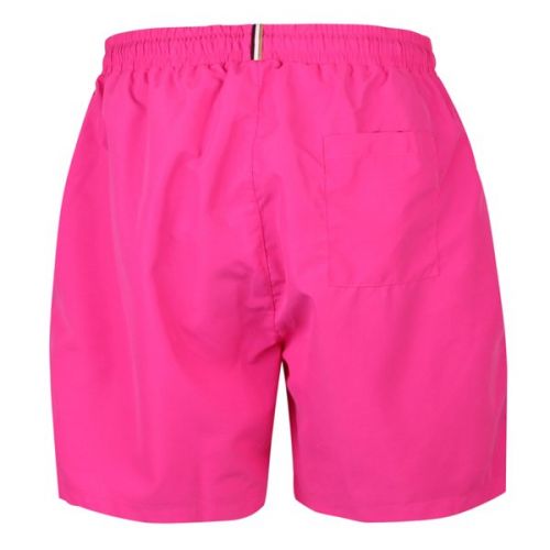 BOSS Swim Shorts Mens Medium Pink Ace Trim | Hurleys