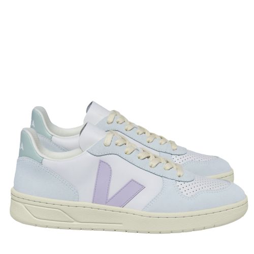 Womens	Grave/Parme/Menthol V-10 Trainers 137776 by Veja from Hurleys