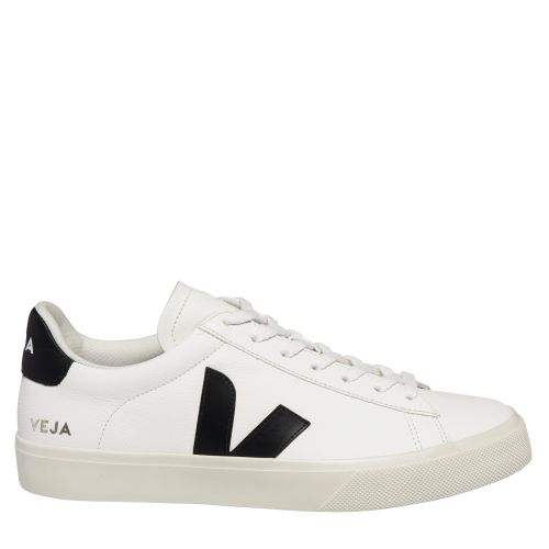 Womens	Extra White/Black Campo Trainers 137733 by Veja from Hurleys